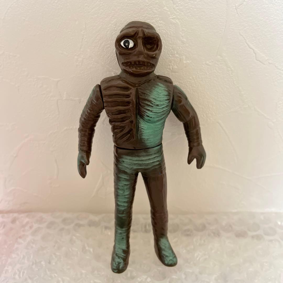 ⚠️レア・貴重　超人バロムワン　ミイラルゲ　ミドルサイズ　当時物　さいとうプロ 不気味なドルゲ魔人たちが「東映レトロソフビコレクション」のミドル