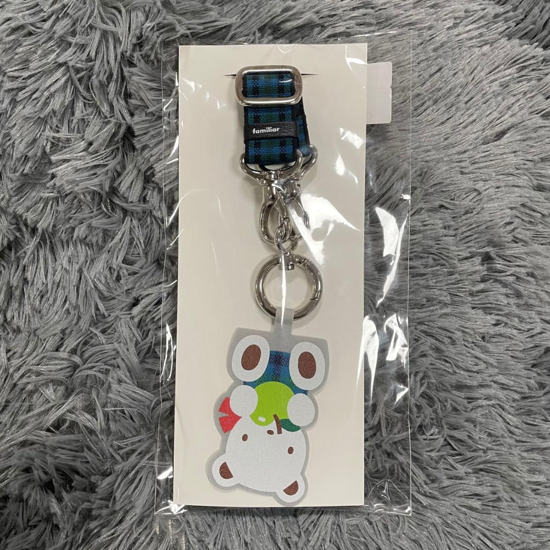 ファミリア ショルダーストラップ 青系ファミリアチェック - メルカリ