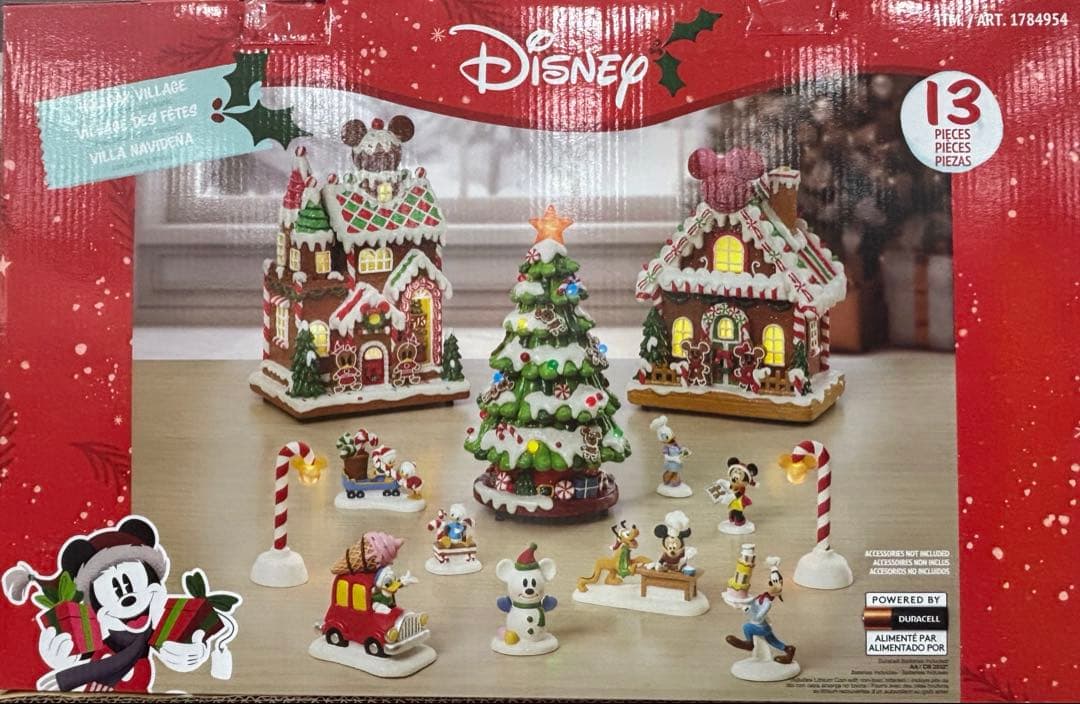 コストコ ディズニー クリスマス ヴィレッジ 新品未開封 2025 最安値