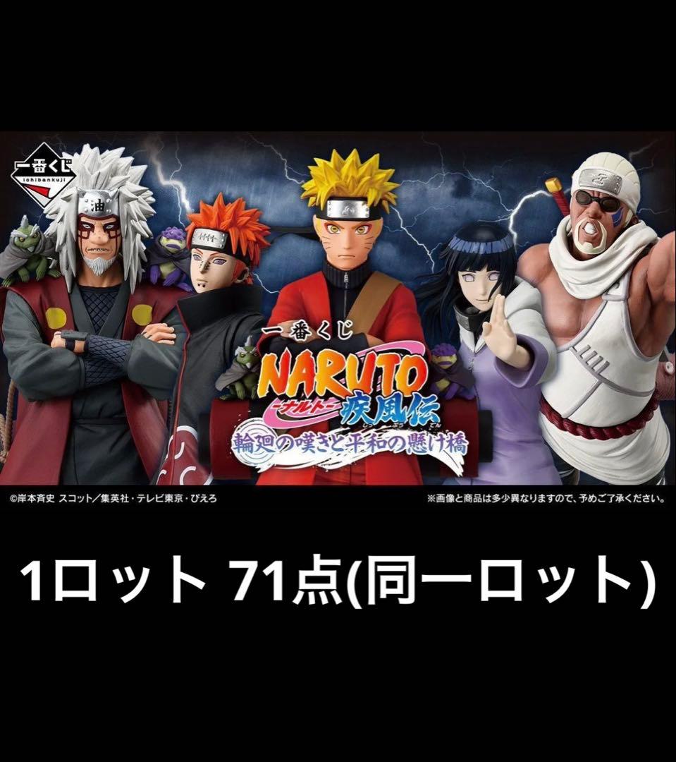 一番くじ NARUTO-ナルト- 疾風伝 輪廻の嘆きと平和の懸け橋 1ロット分 一番くじ NARUTO-ナルト- 疾風伝 輪廻の嘆きと平和の懸け橋」が発売