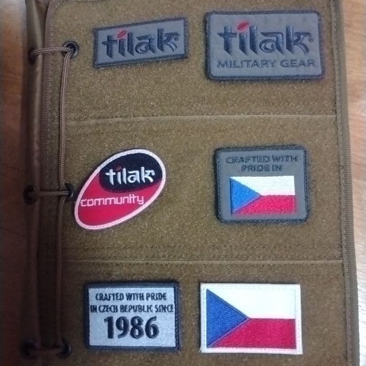 Tilakベルクロパッチ6枚セット