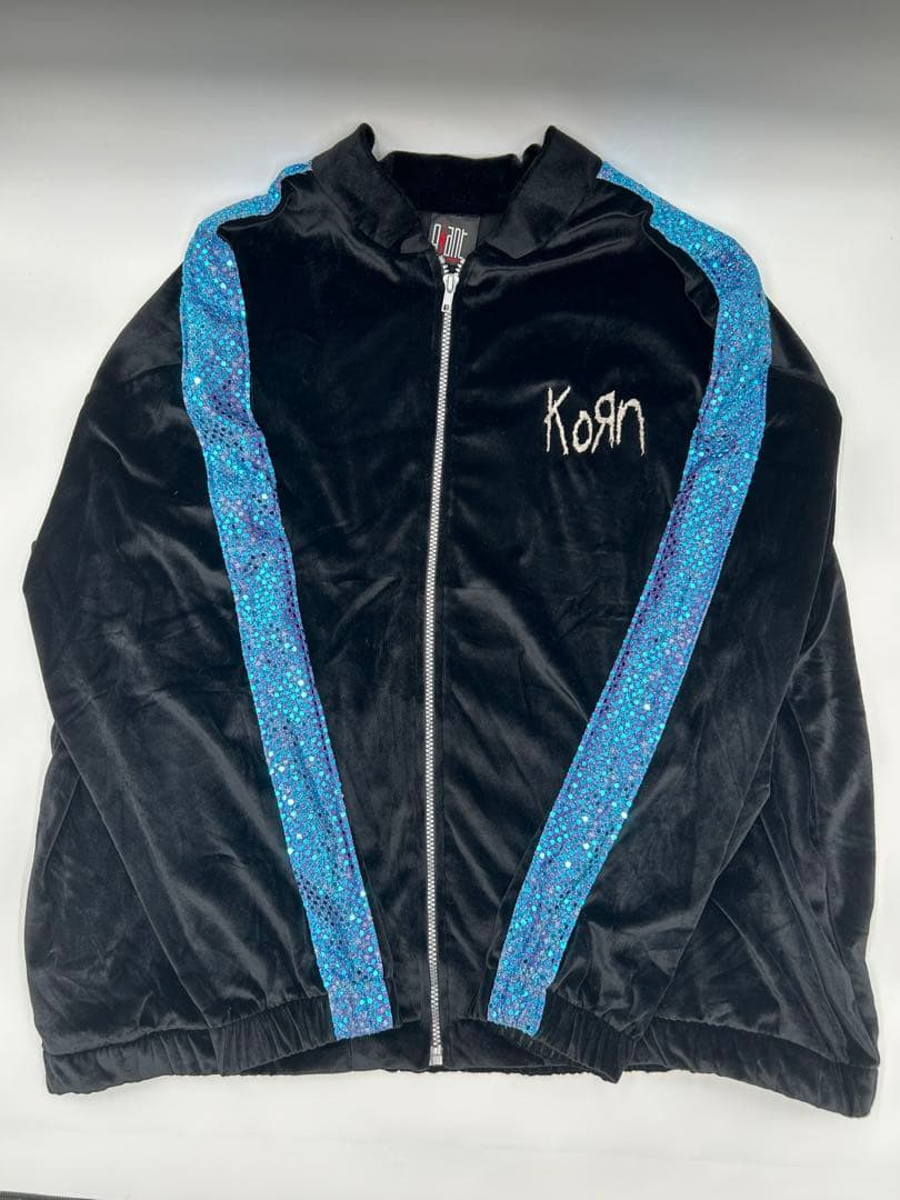 激レア 90s Vintage Korn コーン ベロア トラックジャケット