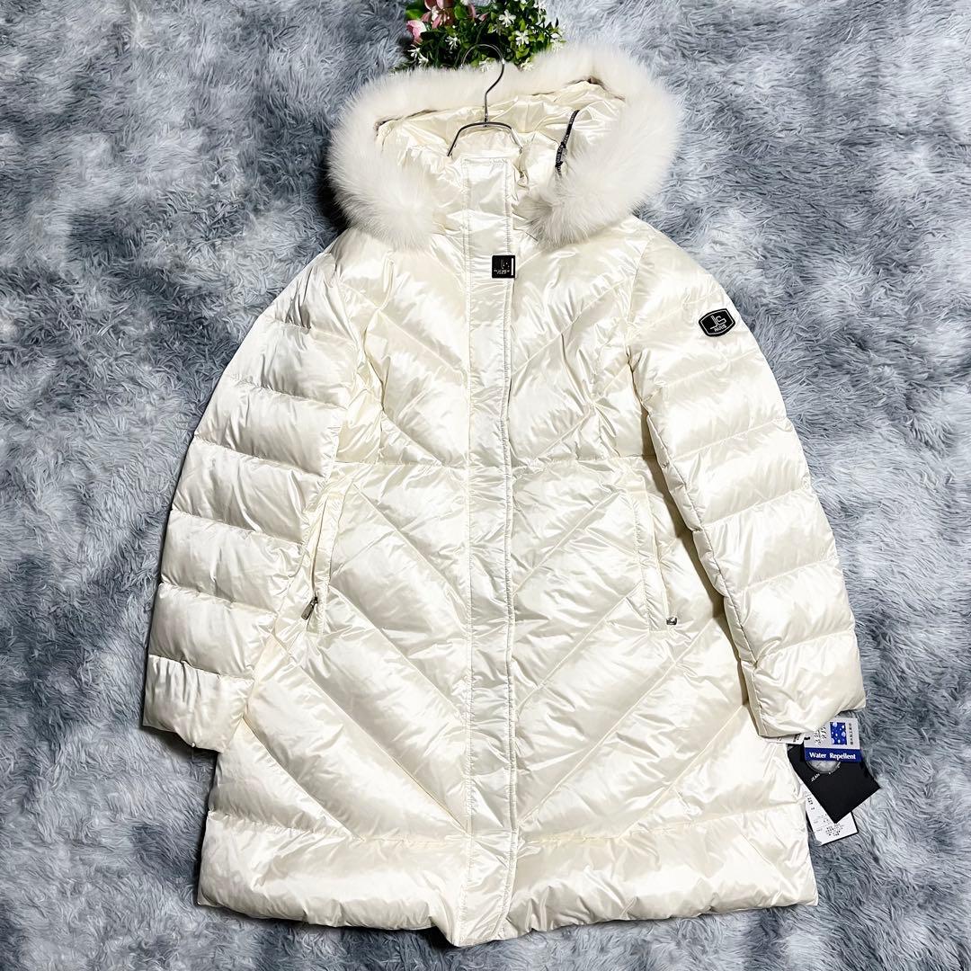 未使用 JEAN-LOUIS SCHERRER ダウンコート フォックス XL - メルカリ