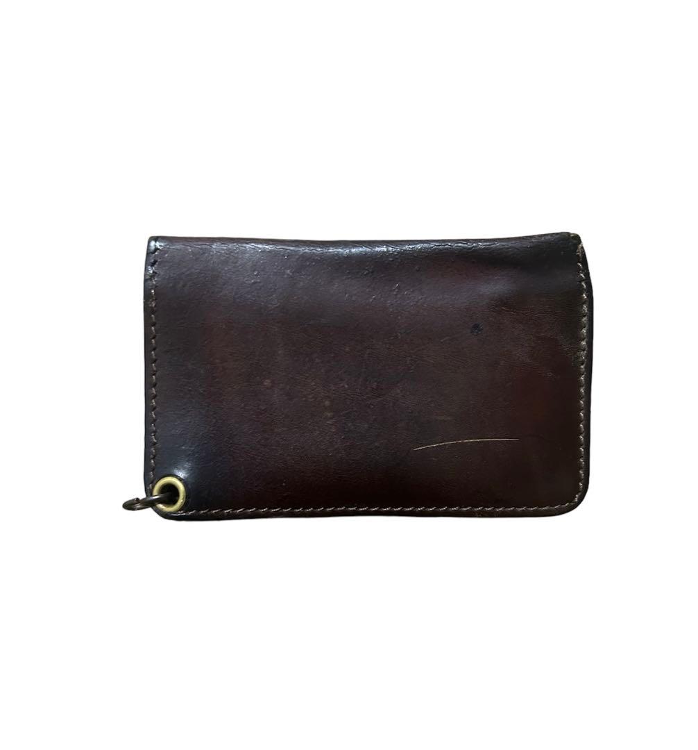 70s ハーレーダビッドソン レザーバイカーウォレット 財布 ビンテージ