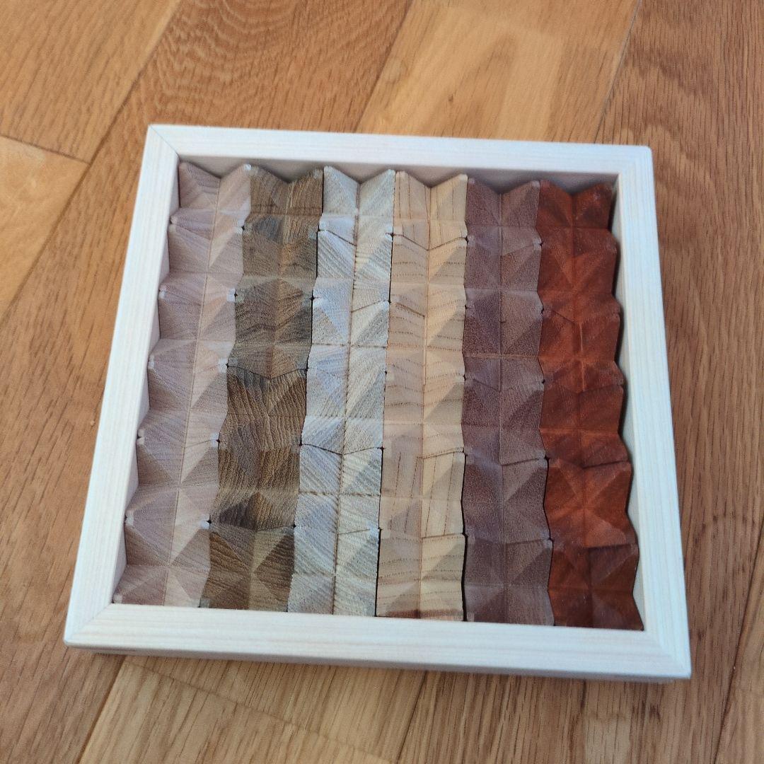 積み木　25mm角　36ピース　無垢材