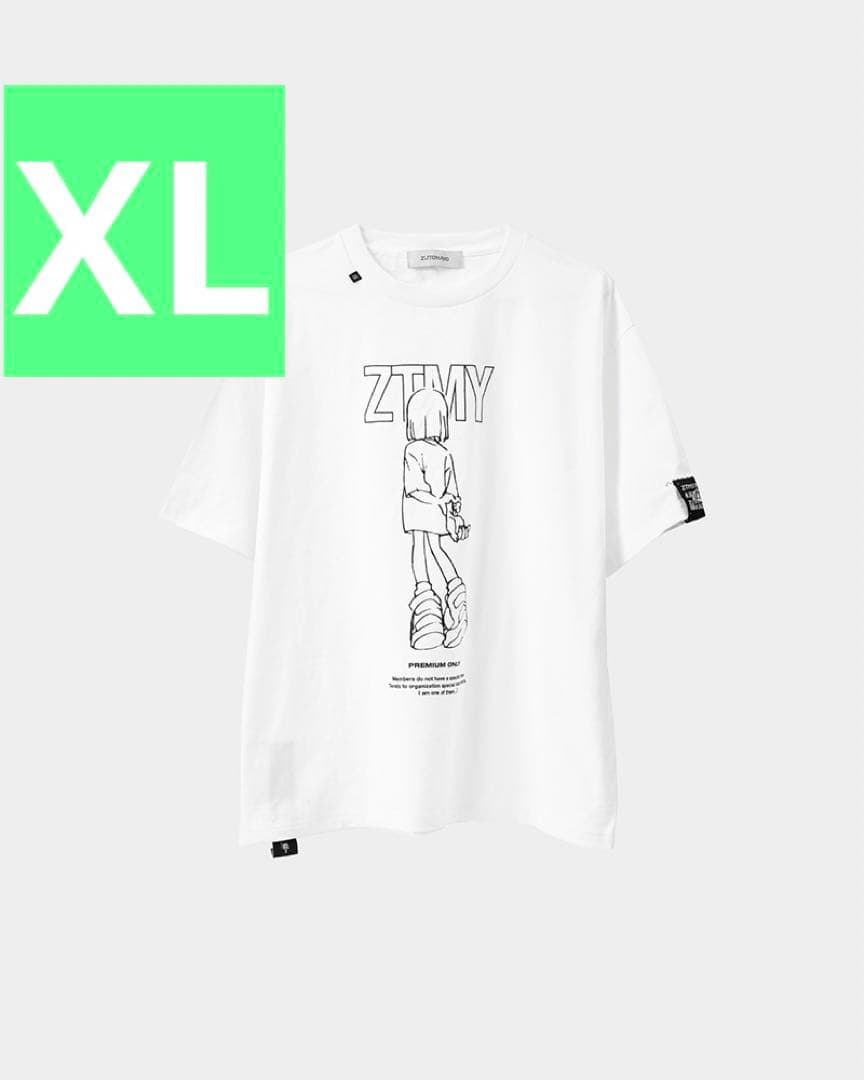 ずとまよ　Re:Re:ZTMY NIRA Tee 白　XLサイズ