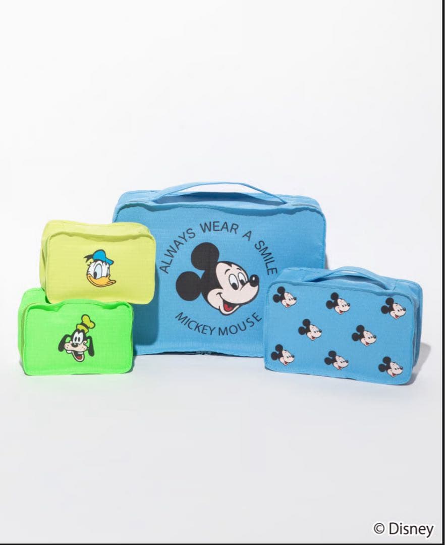 【新品】WCJ ミッキートラベルバックセット Disney / TRAVEL BAG【WCJ-GC-046BLU】 | WCJ OFFICI