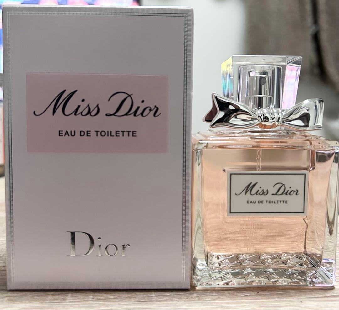 新品ミスディオールオードゥトワレ100mL