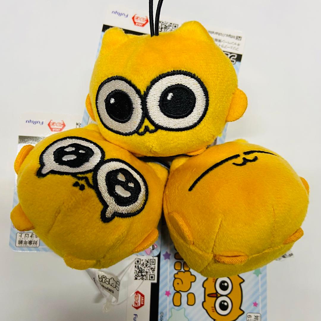 うんたねこ マスコット ぬいぐるみ　３種セット