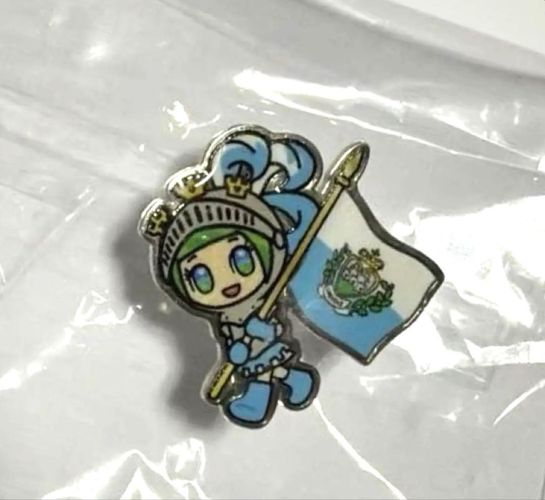 新品】大阪関西万博 サンマリノ共和国 リベルタス ピンバッジ 騎士