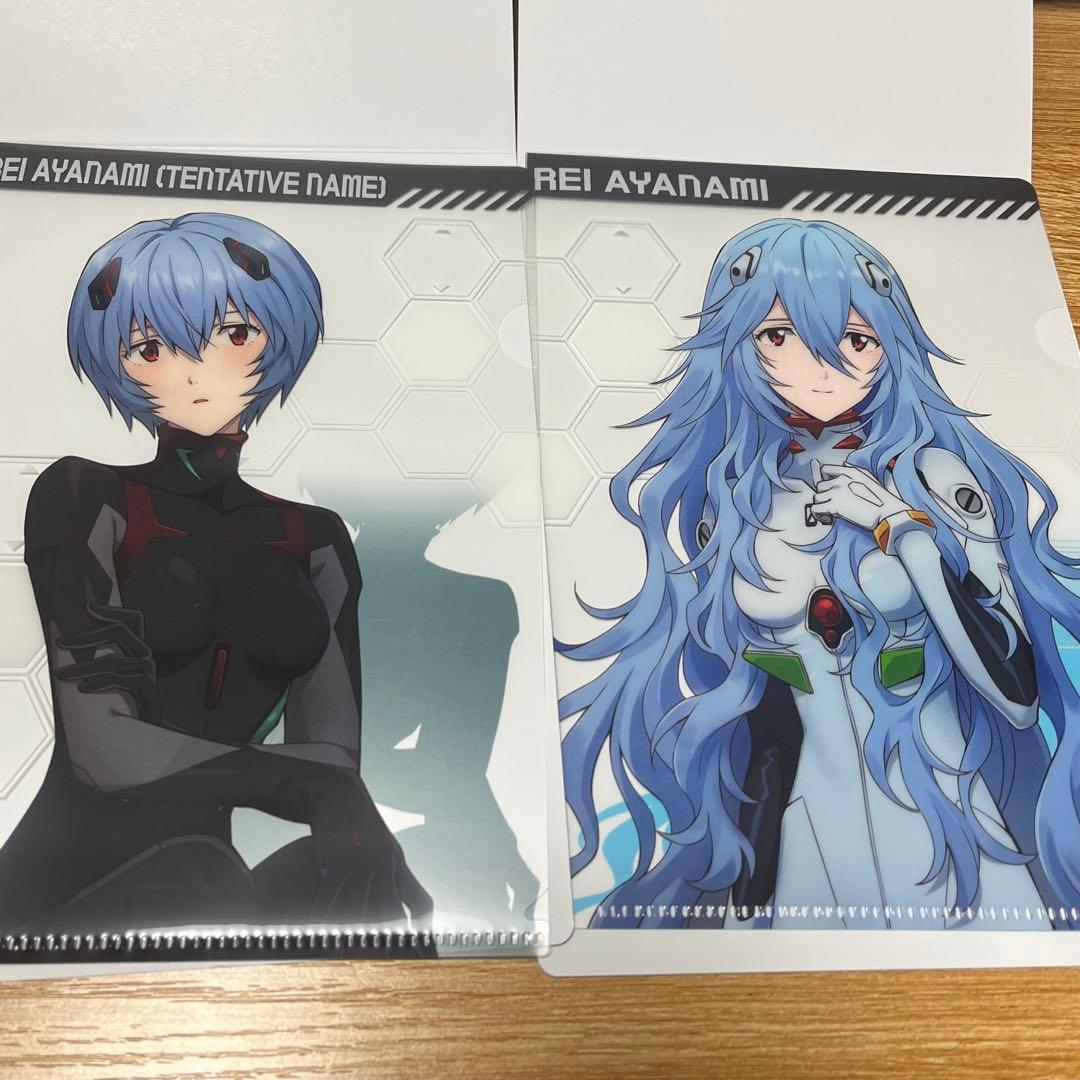 エヴァンゲリオンminiクリアファイルコレクション 綾波レイ（黒波