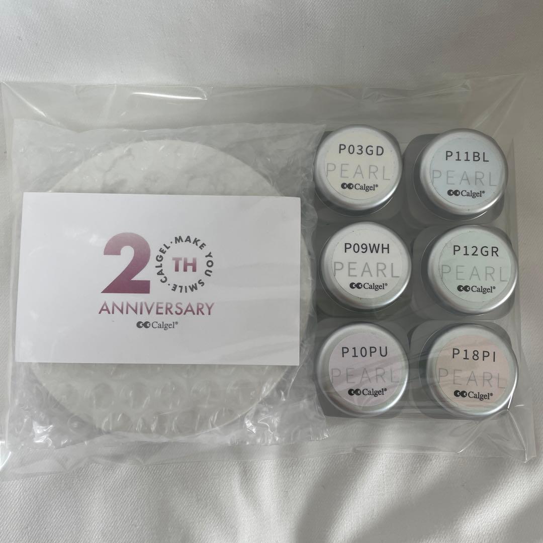 カルジェルプラス6色SET Seashell Veil Collection