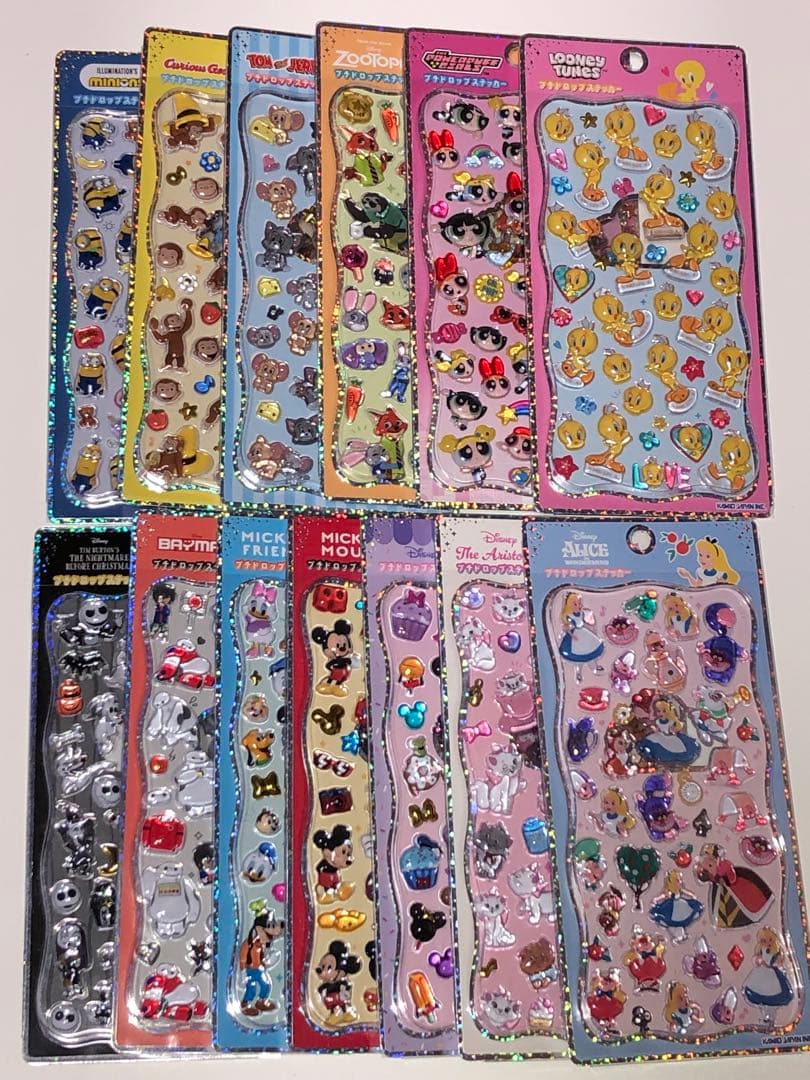 プチドロップステッカー　ディズニー 13枚セット 楽天市場】プチドロップステッカー ピノキオ ライオンキング 101匹わん