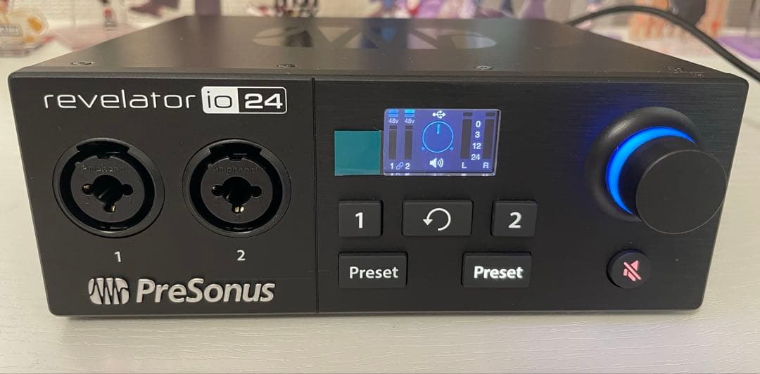 PreSonus revelator io 24 オーディオインターフェース