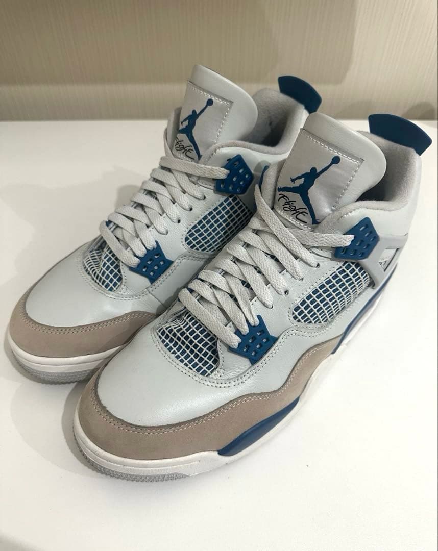 靴 air jordan 4 industrial blue