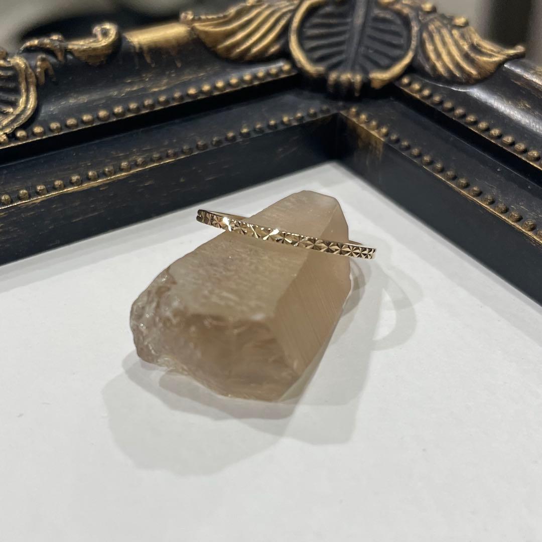 ココシュニック K10 カットワーク極光細 リング 12号 - メルカリ