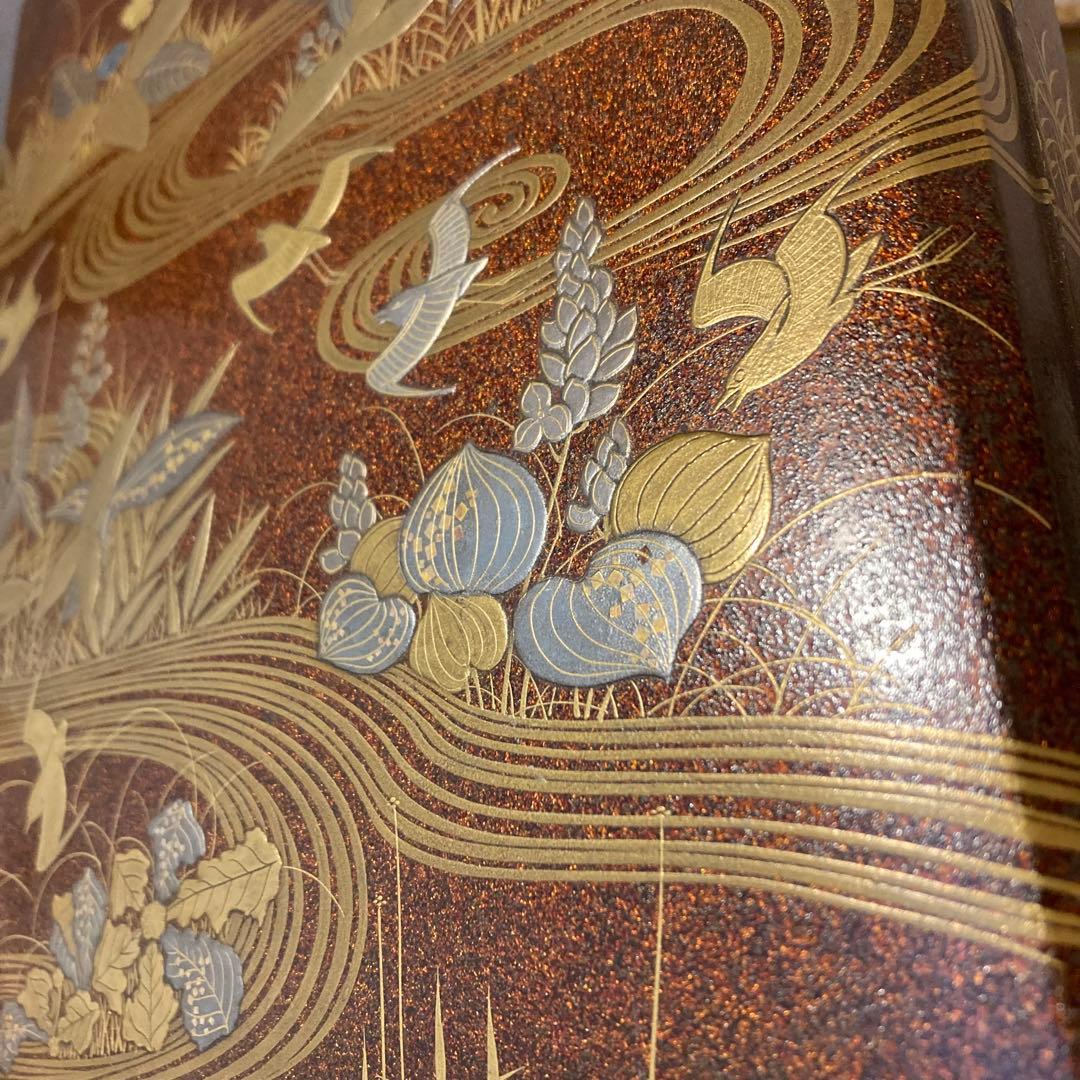 硯箱 蒔絵 硯 水滴 骨董 時代物 すずり すずり箱 - メルカリ