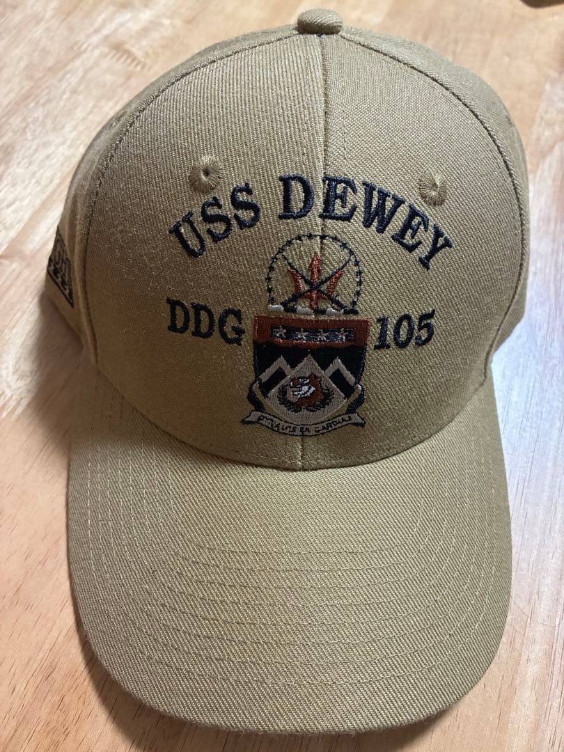 USS DEWEY DDG 105 キャップ　新品未使用　アメリカ軍　米軍　海軍