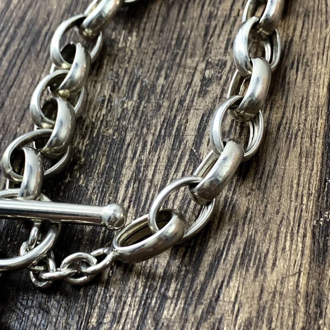 ヴィンテージ パフィハートブレスレット925シルバー スウィートハート