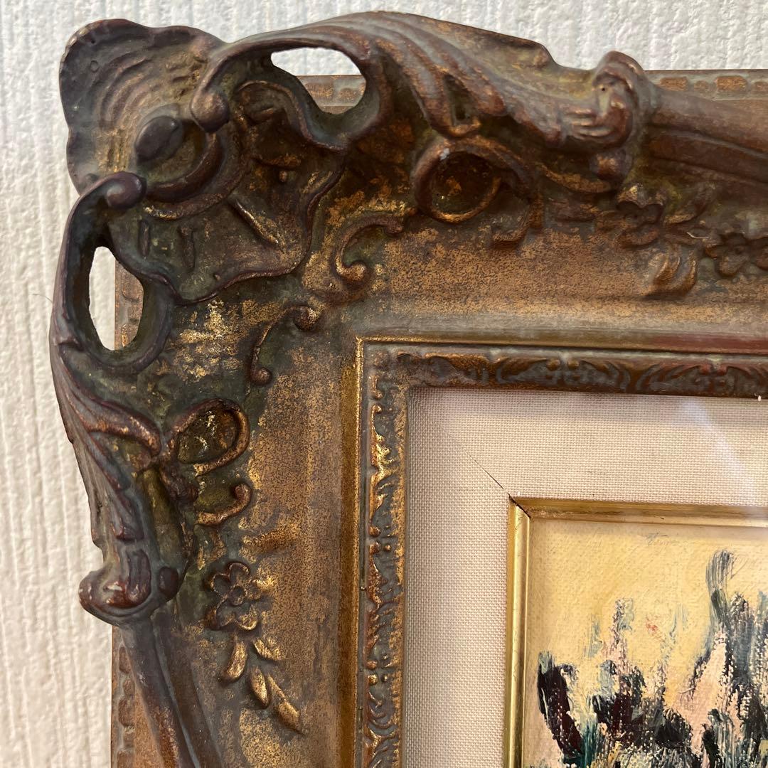 藤原薫 島のオリーブ 額縁込 - メルカリ