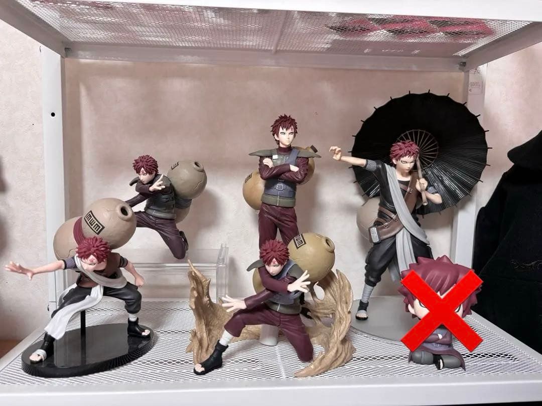 我愛羅 フィギュア 5体セット まとめ売り 1番くじ ラストワン 忍界対戦