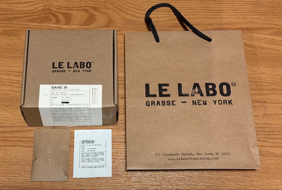 LE LABO GAIAC 10 100ml 東京限定 新品未使用