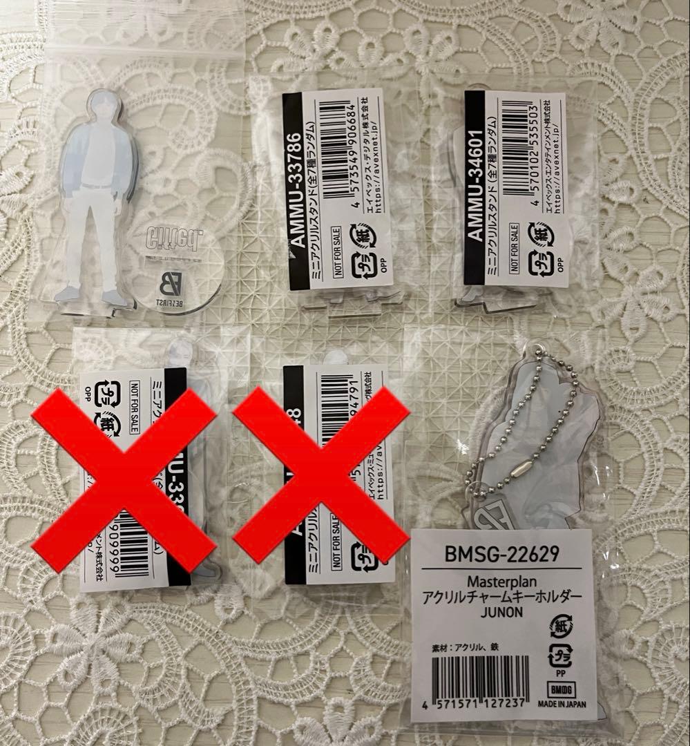 BE:FIRST JUNON アクスタ 4点 BE:FIRST ジュノン アクスタセット