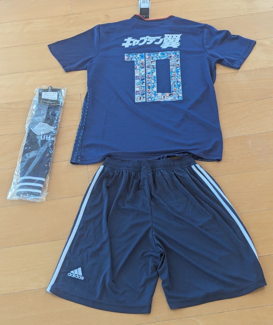 キャプテン翼日本代表ユニフォーム（Lサイズ）ユニフォーム、ズボン