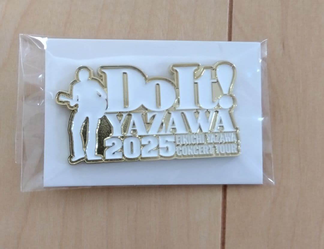 矢沢永吉 2025年ツアー Do It ! SS席 ピンバッジ未開封品 - メルカリ