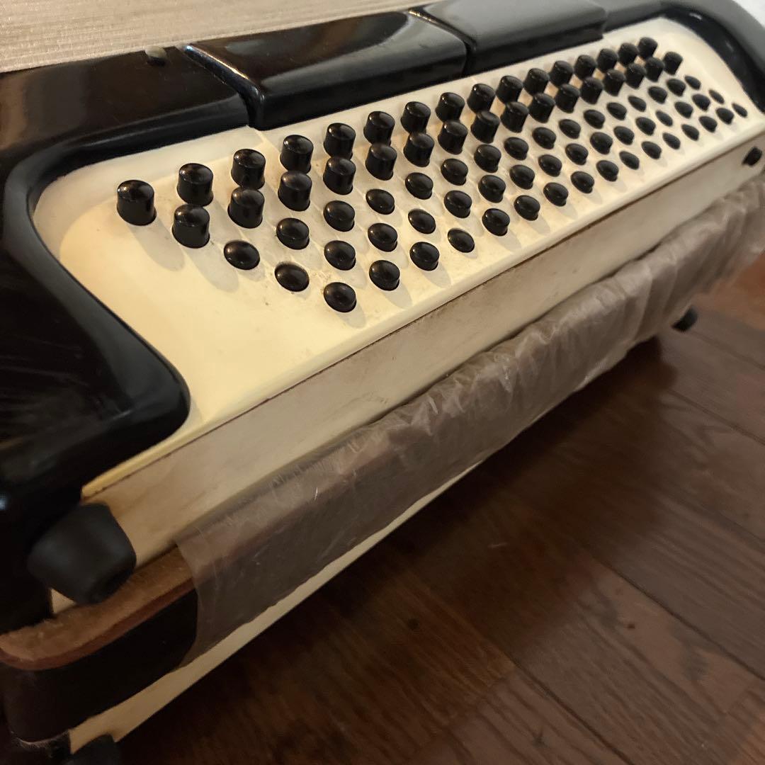 YAMAHA アコーディオン 黒/白 34鍵 80DS - メルカリ