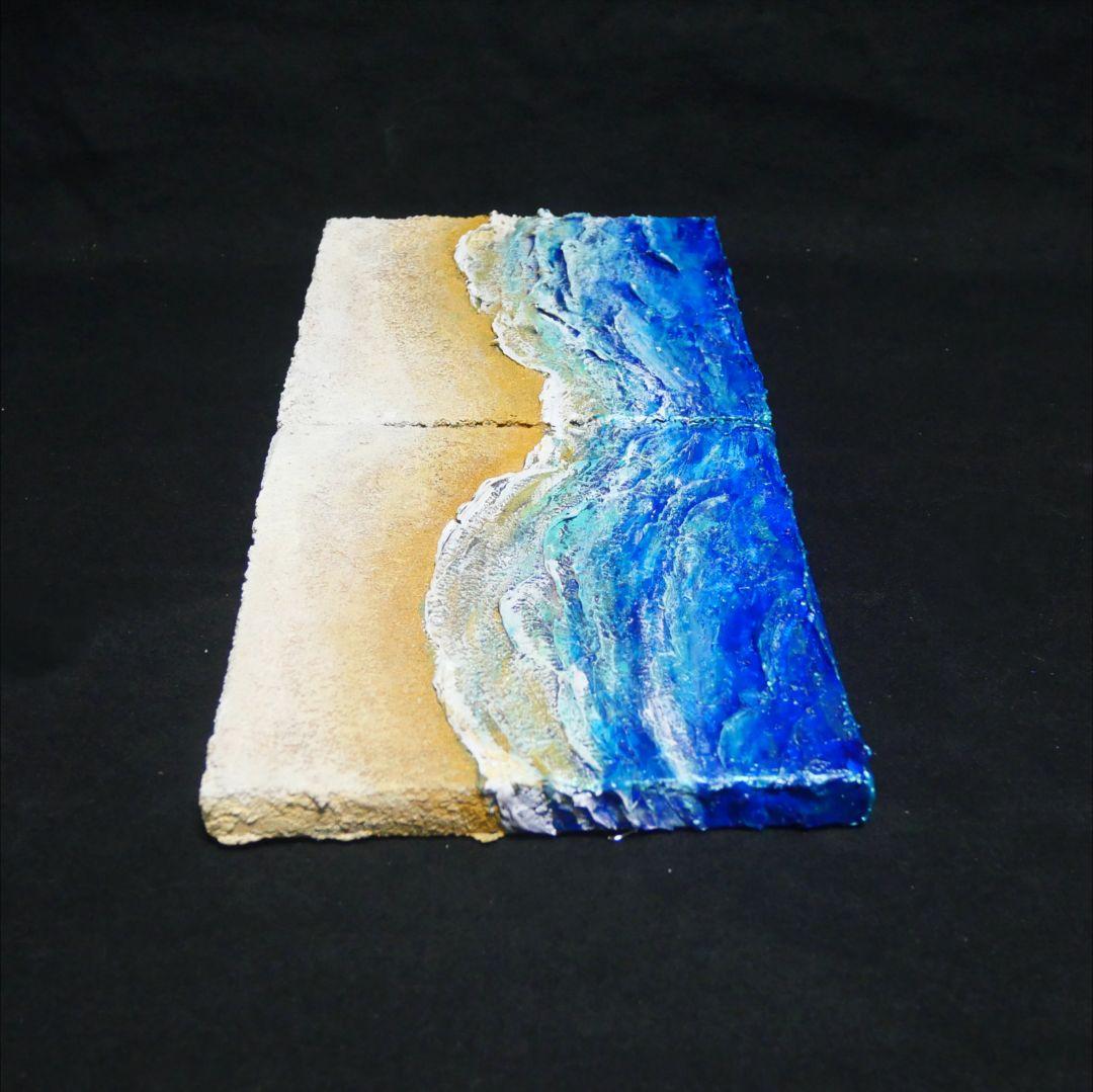 油絵 油彩 油彩画 絵 絵画 【海と波】 - メルカリ