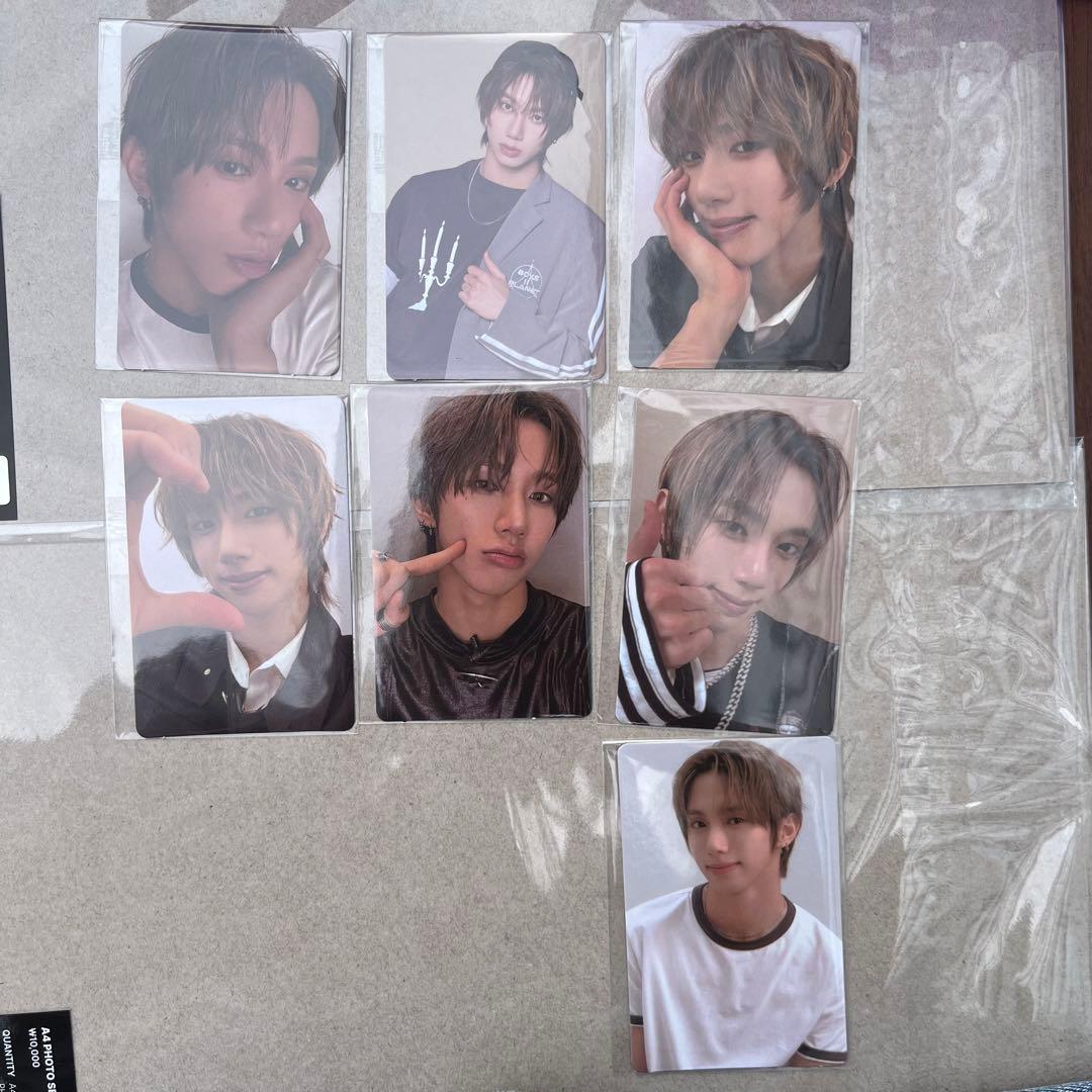 ボイプラ アーカイブ展 韓国 ヘリジュン トレカ 7枚セット コンプ