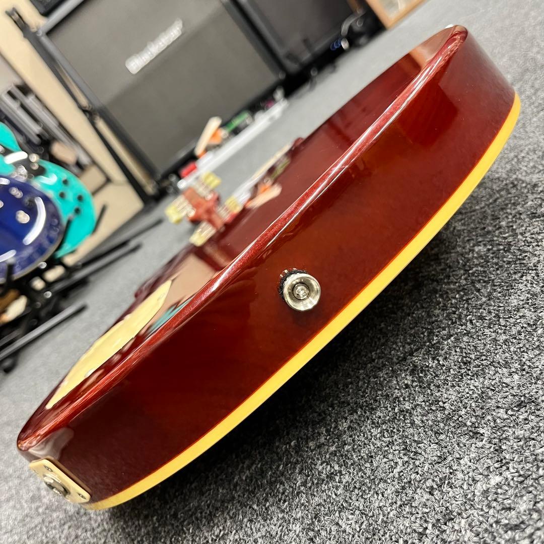 11426】 Blitz leopard レスポールタイプ バリ杢 - メルカリ