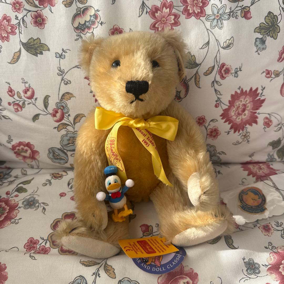 シュタイフ⭐︎ディズニーランド1993年限定ベア