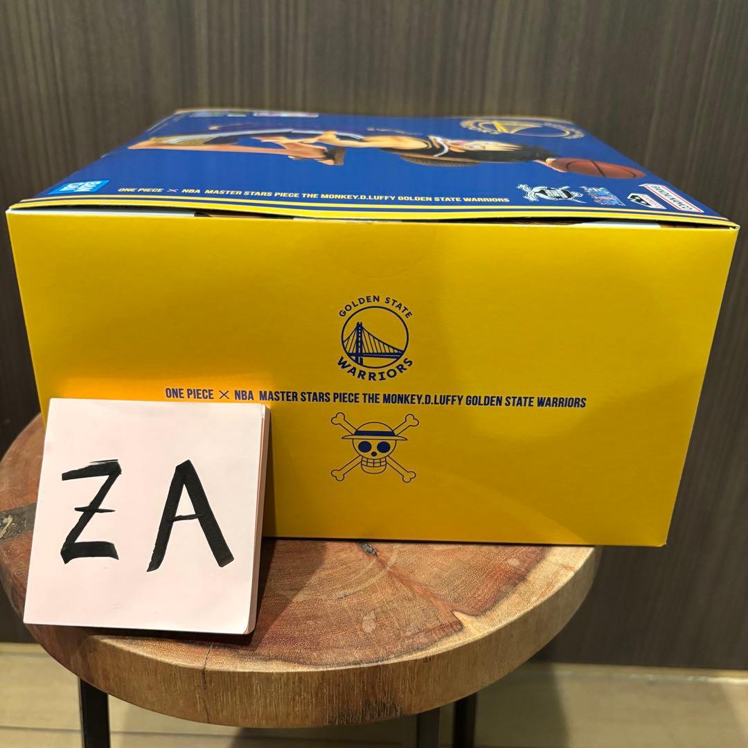 ワンピースベースショップ NBA ウォーリアーズ ルフィ フィギュア 未