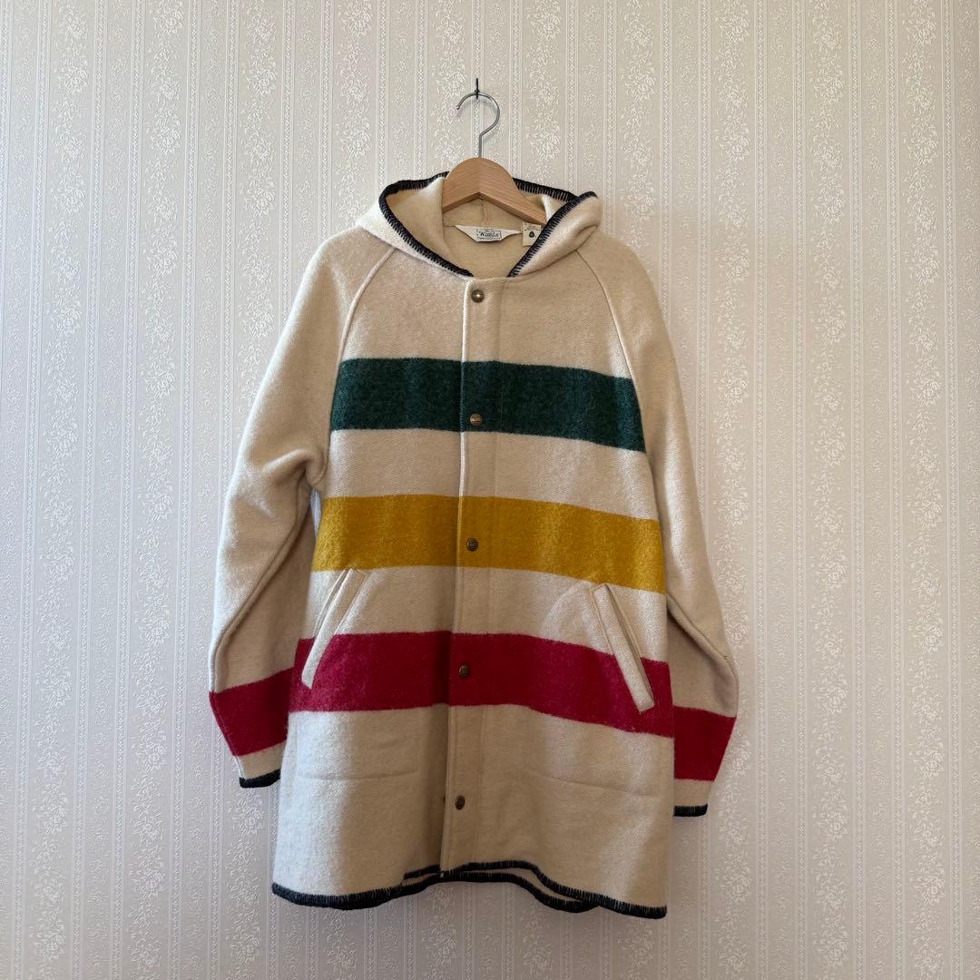 80s woolrichハーフコート
