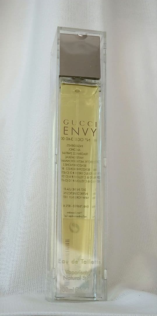 GUCCI【廃盤・香水】 ENVY 100ml（クリアケース付き）