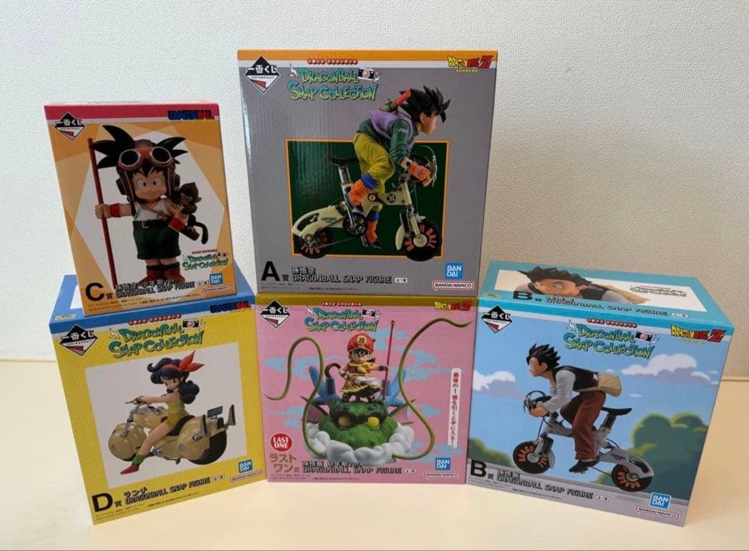 一番くじ ドラゴンボール スナップコレクション　フィギュアコンプリートセット