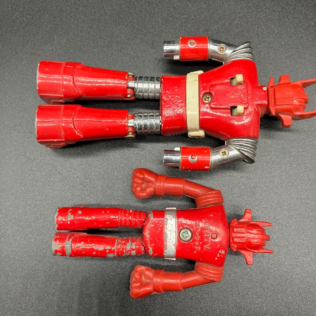 スーパーロボット 当時物 マッハバロン 合金トイ ポピー 日本製 昭和