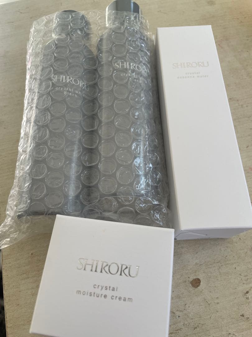 SHIRORU クリスタルモイスチャークリーム 2本セット
