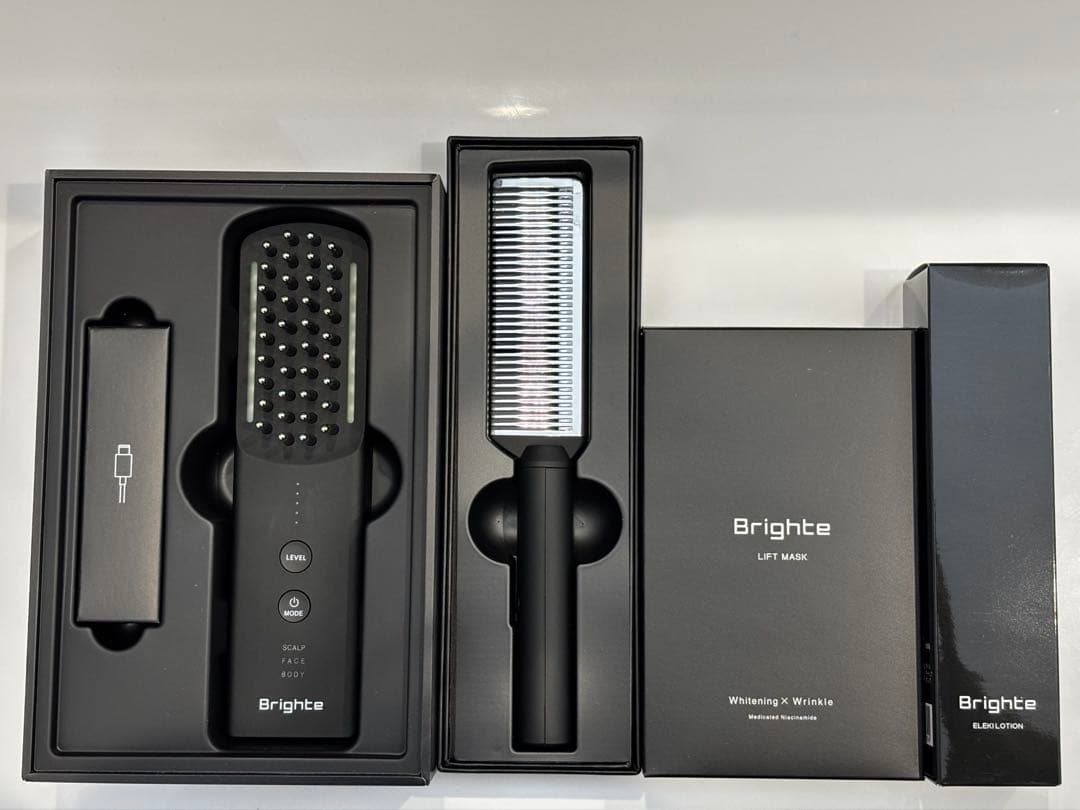 Brighte ELEKI BRUSH+ コーム、ブラシほか