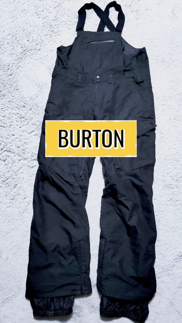 【バートン BURTON】 スノーボードウェア ビブパンツ メンズ ブラック
