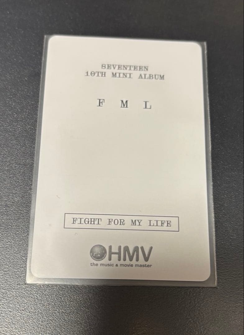 SEVENTEEN セブチ FML HMV特典 トレカ ジョンハン - メルカリ