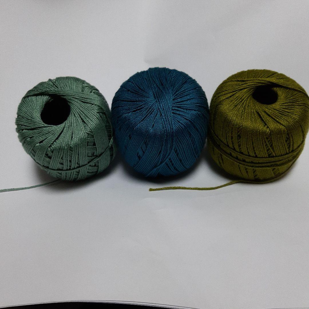 グリーン系確認画面3色 ロイズグリーン ターコイズブルー オリーブグリーン