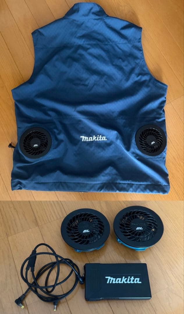Makita マキタ　ファンベスト LL ファンユニット　バッテリー　セット