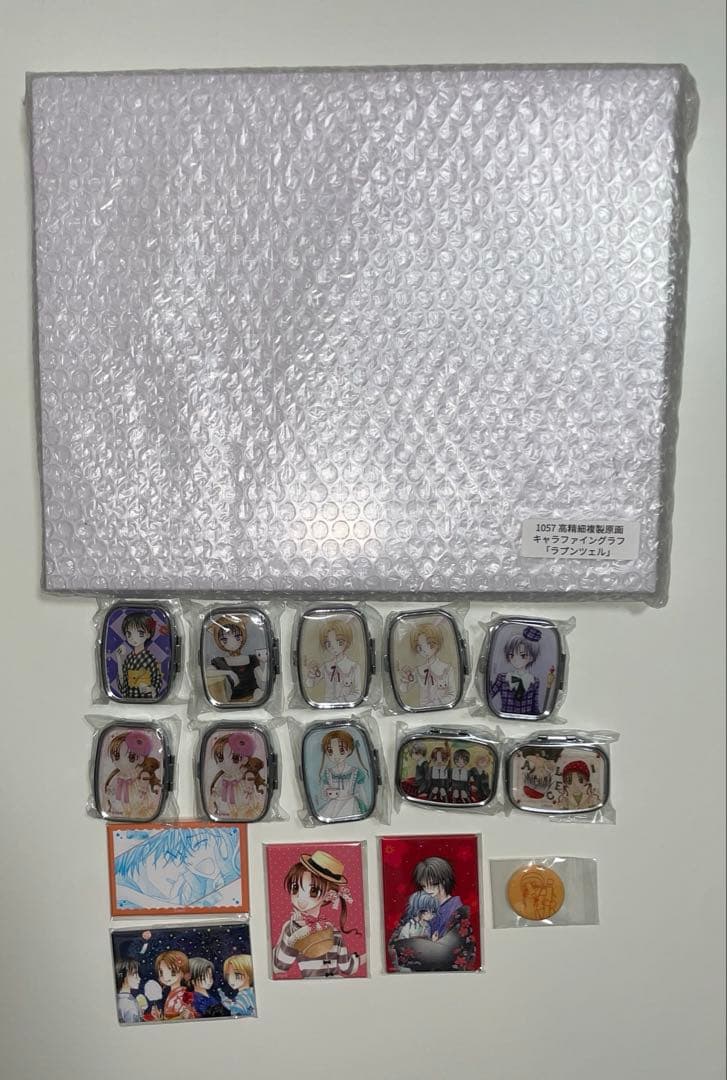 学園アリス 漫福ガチャ 額縁 高精細複製原画 キャラファイングラフ