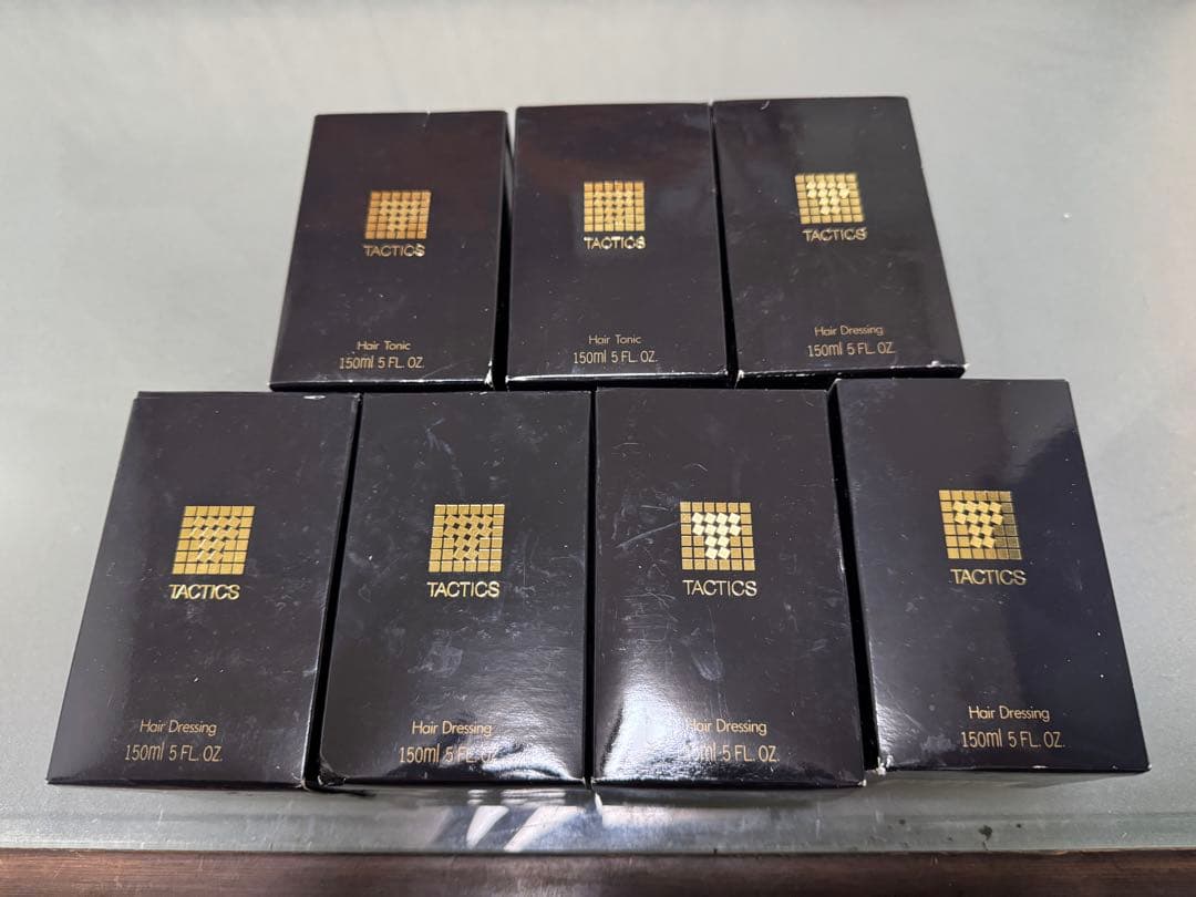 【廃盤を最安値で！】タクティクス ドレッシング5本トニック2本