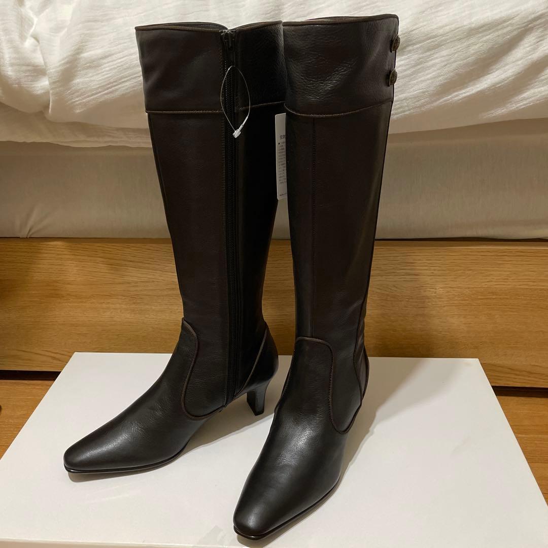 新品 elegance 23.5 ブーツ ￥30450