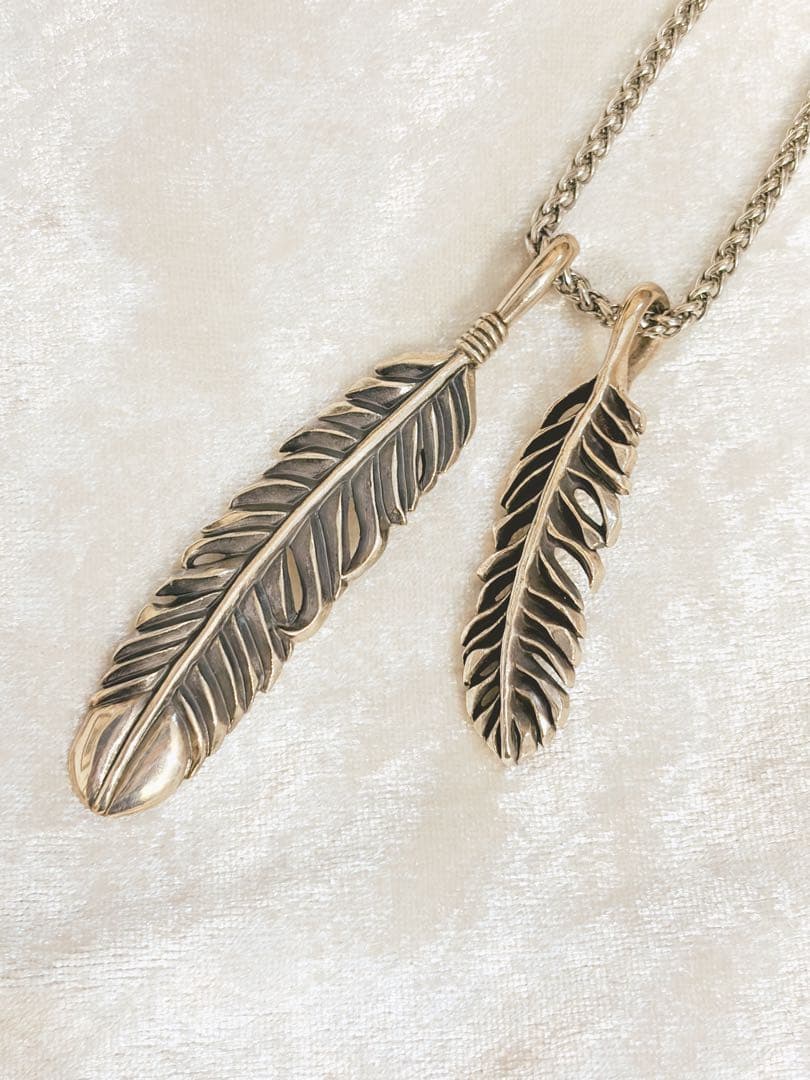 【総額６万円超・美品】　GARNI Eagle Feather ネックレス