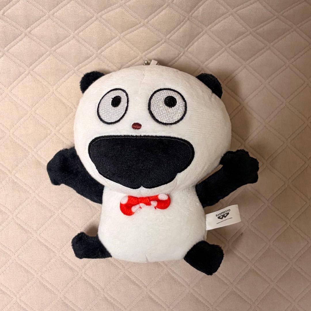 にしむらゆうじ ごきげんぱんだ カバンに付けられるぬいぐるみ - メルカリ